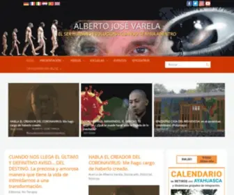 Albertojosevarela.com(Sitio Oficial de Alberto José Varela) Screenshot