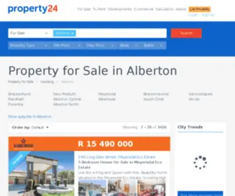 Albertonpropertyforsale.co.za(Albertonpropertyforsale) Screenshot