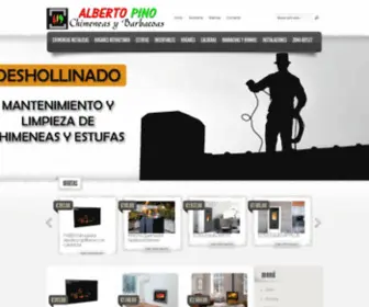 Albertopino.com(Alberto Pino Chimeneas y Barbacoas) Screenshot