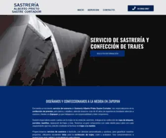 Albertoprieto-Sastreria.com(Servicio de sastrería en Zapopan) Screenshot