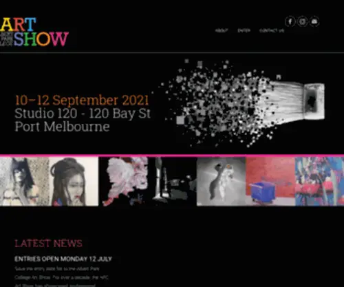 Albertparkcollegeartshow.com.au(Albertparkcollegeartshow) Screenshot