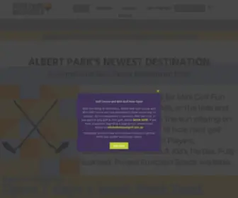 Albertparkminigolf.com.au(Albert Park Mini Golf) Screenshot