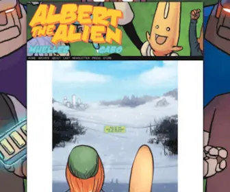 Albertthealien.com(Albertthealien) Screenshot