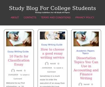 Albertucho.com(Study Blog For College Students) Screenshot