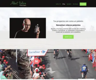 Albertvalero.com(Albert Valero) Screenshot