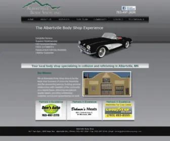 Albertvillebodyshop.com(Auto Repair Shop) Screenshot