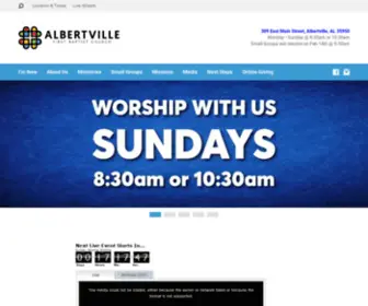 Albertvillefbc.church(Albertville First Baptist Church) Screenshot