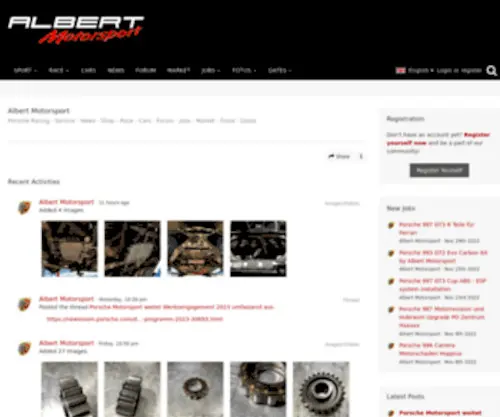 Albertweb.de(Albert Motorsport) Screenshot