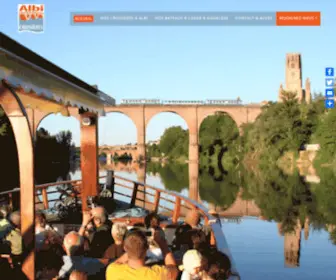 Albi-Croisieres.com(Albi croisières) Screenshot