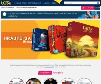 Albi.sk(Úvodní strana) Screenshot
