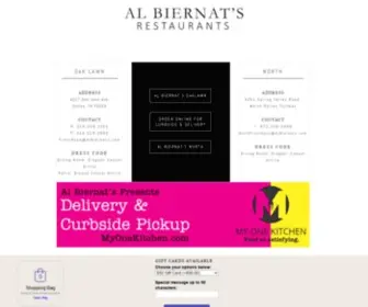 Albiernats.com(Al Biernat's Dallas) Screenshot