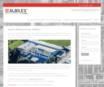 Albilex.de(ALBILEX GmbH & Co) Screenshot