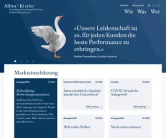 Albinkistler.ch(Intro) Screenshot