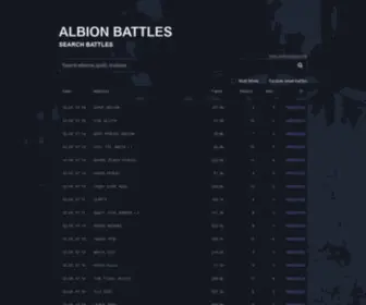 Albionbattles.com(Albion Battles) Screenshot