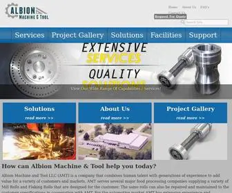 Albionmachine.com(Complete design facilities for fixtures) Screenshot