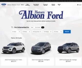 Albionmotorsford.com(Albion Motors Ford) Screenshot