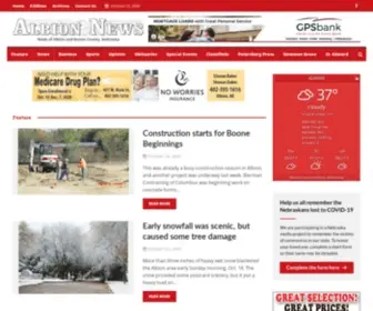 Albionnewsonline.com(Albion News Online) Screenshot