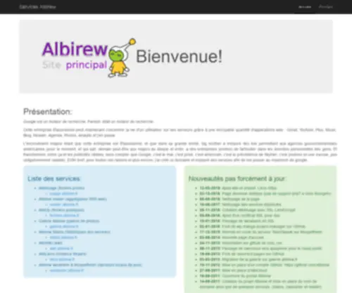 Albirew.fr(Services Albirew) Screenshot