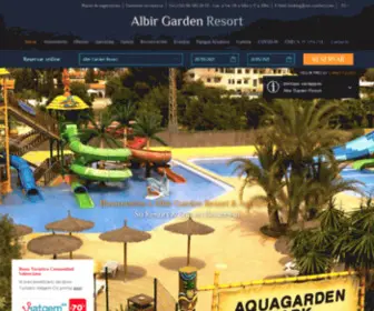 Albirgardenresort.com(Su Resort en la Costa Blanca) Screenshot