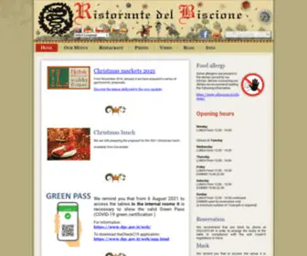 Albiscione.it(Ristorante del Biscione) Screenshot