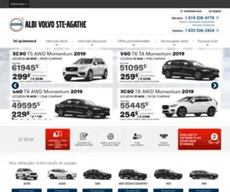 Albivolvo.com(ALBI Volvo Ste) Screenshot