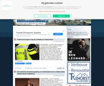 Alblasserdamsnieuws.nl(Het laatste nieuws uit Alblasserdam en omgeving) Screenshot