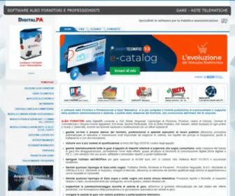 Albofornitori.net(ALBO FORNITORI e GARE TELEMATICHE) Screenshot