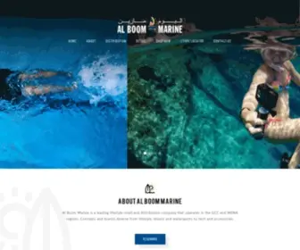 Alboommarine.com(Al Boom Marine) Screenshot