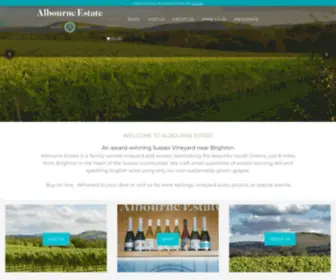 Albourneestate.co.uk(Visit Us for Wine Tastings & Vineyard Tours near Brighton) Screenshot