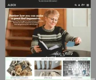 Albox.com.au(Photo Albums) Screenshot
