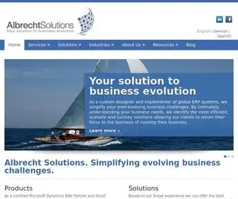 Albrechtsolutions.com(Albrecht Solutions) Screenshot