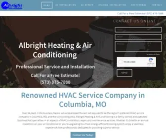 Albrighthvac.com(HVAC Service) Screenshot