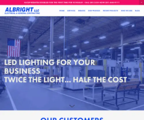 Albrightllc.com(Albright Energy Solutions) Screenshot
