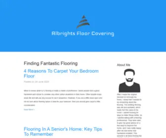 Albrightsfloorcovering.com(Finding Fantastic Flooring) Screenshot