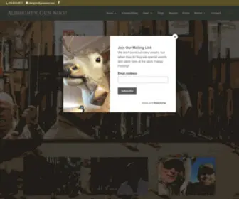 Albrightsgunshop.com(Albright's Gun Shop) Screenshot