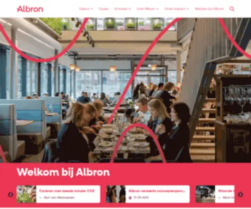 Albron.nl(Catering) Screenshot
