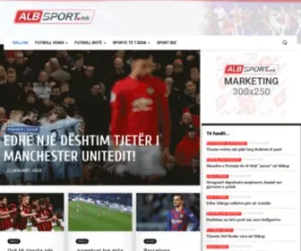 Albsport.mk(ALB SPORT) Screenshot