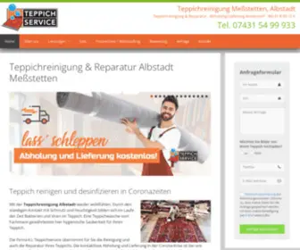Albstadt-Teppichreinigung.de(Teppichreinigung Albstadt) Screenshot