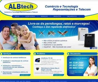 Albtech.com.br(ALBtech) Screenshot