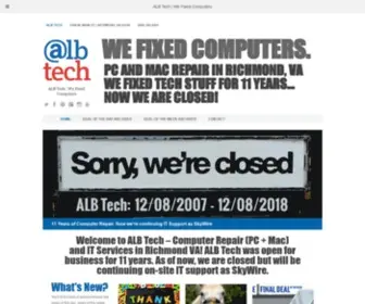 Albtechrva.com(Computer) Screenshot