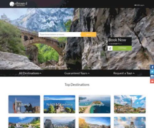 Albtoursd.al(Albtours D) Screenshot