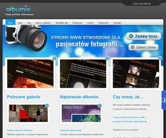 Albumio.pl(Szablony stron z galerią) Screenshot