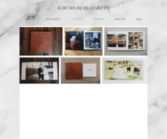 Albumsbyelizabeth.com(Wedding Album) Screenshot