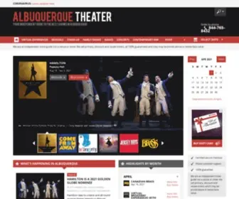 Albuquerque-Theater.com(Albuquerque Theater) Screenshot