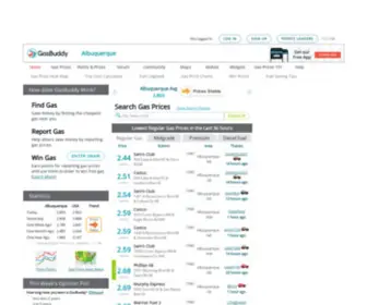 Albuquerquegasprices.com(Albuquerque Gas Prices) Screenshot