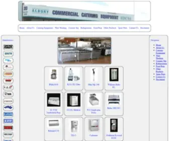 Alburycatering.com.au(Albury Commercial Catering Equipment Centre) Screenshot