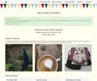 Albycrafts.co.uk(Alby Crafts & Gardens) Screenshot