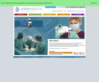 Albynmedical.com(Creo Medical Home) Screenshot