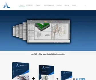 Alcads.com(ALCAD Software) Screenshot