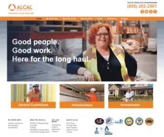 Alcal.com(Alcal Home Services Division) Screenshot